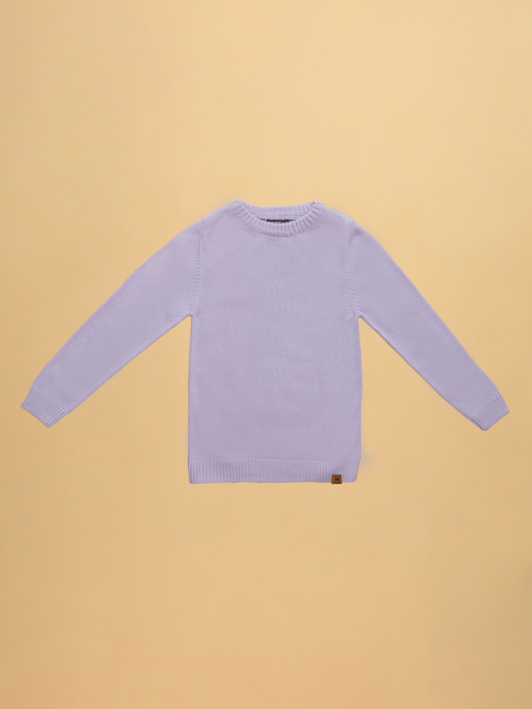 Kids Cotton Full Sleeves Classic Crew Neck Pullover Sweater