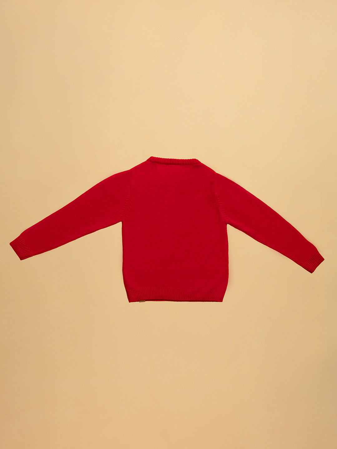 Kids Cotton Full Sleeves Classic Crew Neck Pullover Sweater