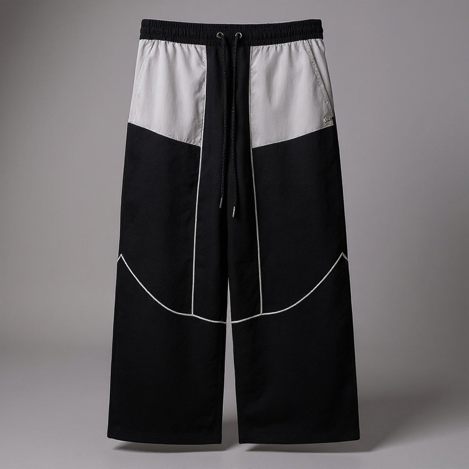 Boys Colorblock Lower  Polyester Relaxed Fit Elastic Waist with Drawstring  Casual Wear For Kids