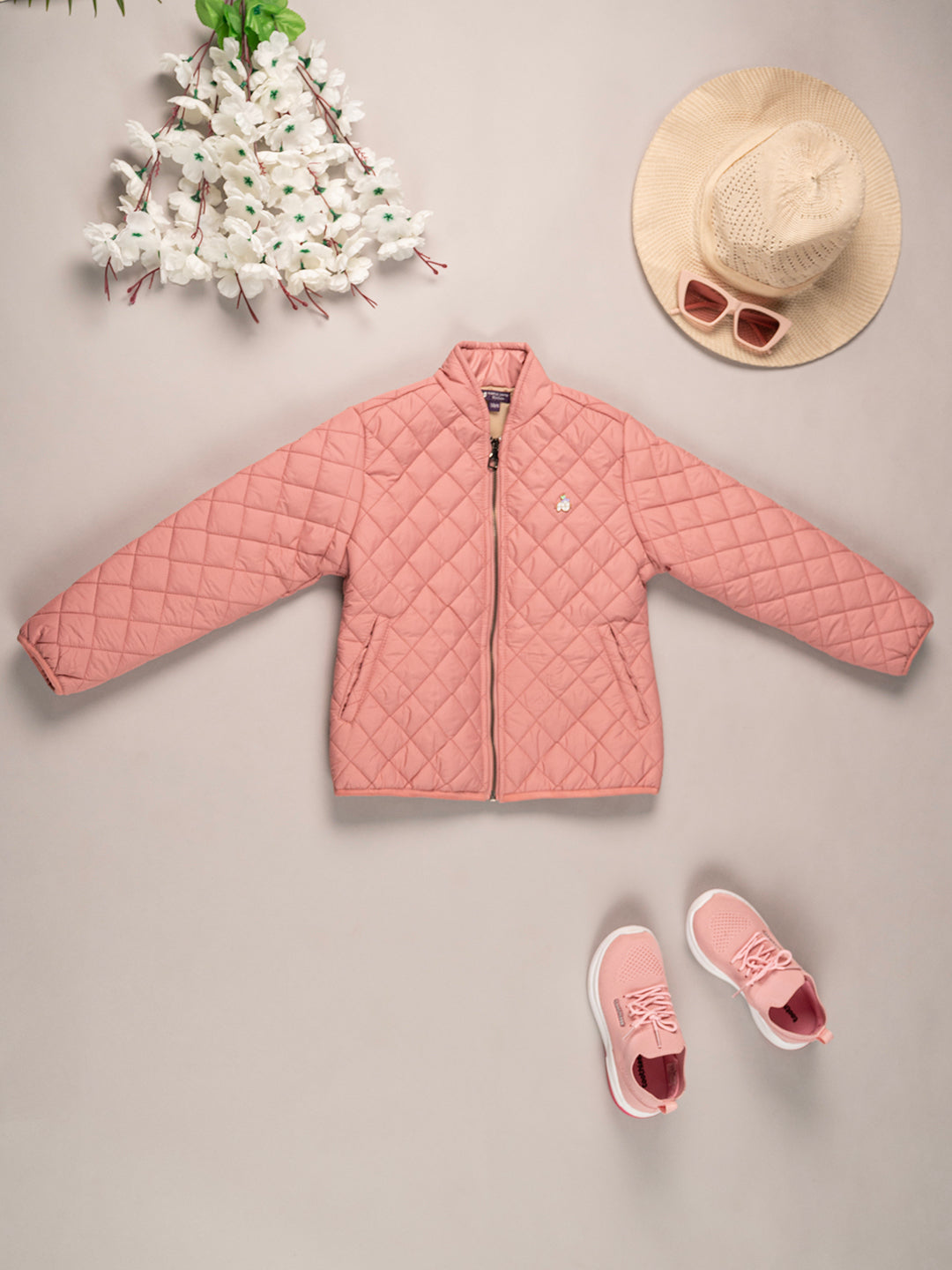 Girls Full Sleeve Casual Wear Jacket for Kids