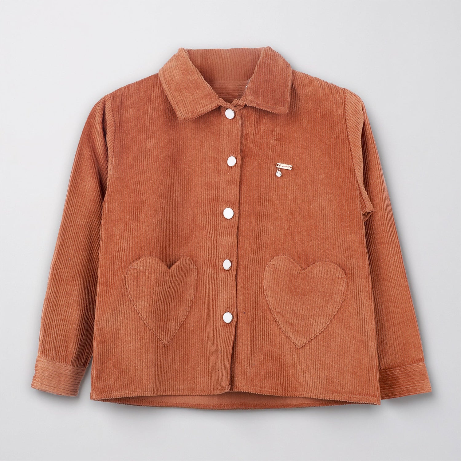 Girls Corduroy Tailored Casual wear Jacket for kids