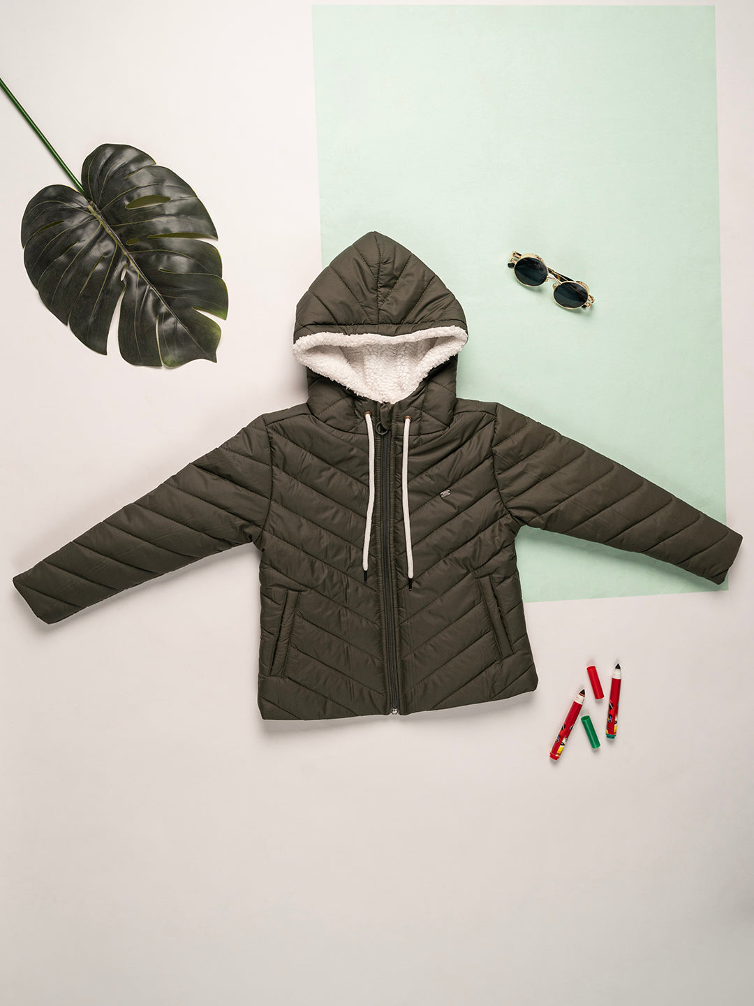 Unisex Kids Quilted Jacket