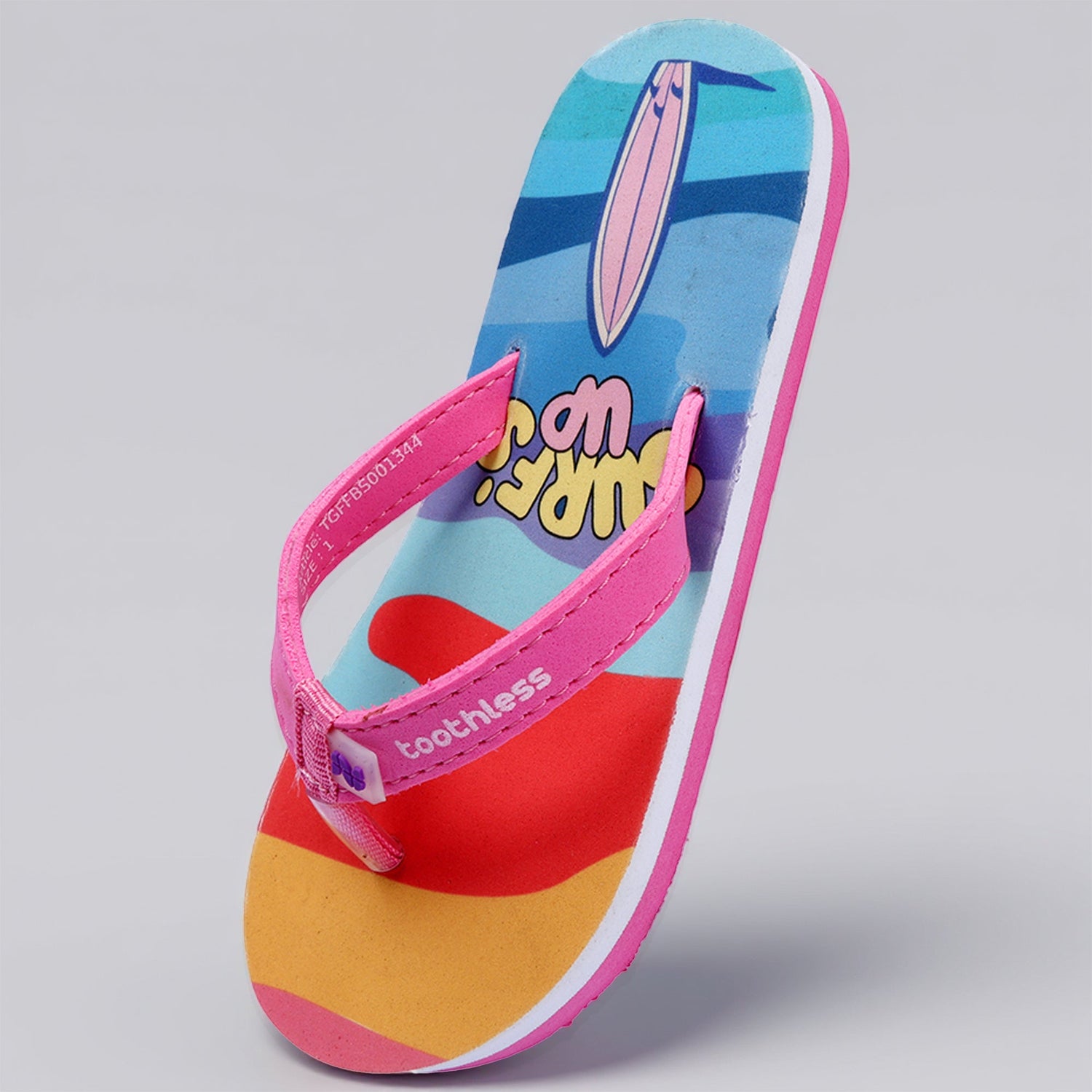 Girls Flip Flops with EVA Sole Lightweight & Comfortable Slippers for Kids