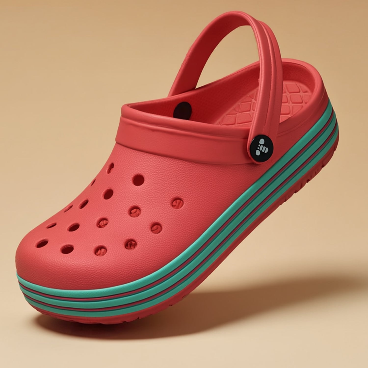 Fuchsia EVA Clogs for Girls Regular Fit & Closed Design with Soft Sole & Attractive Foxing Detail