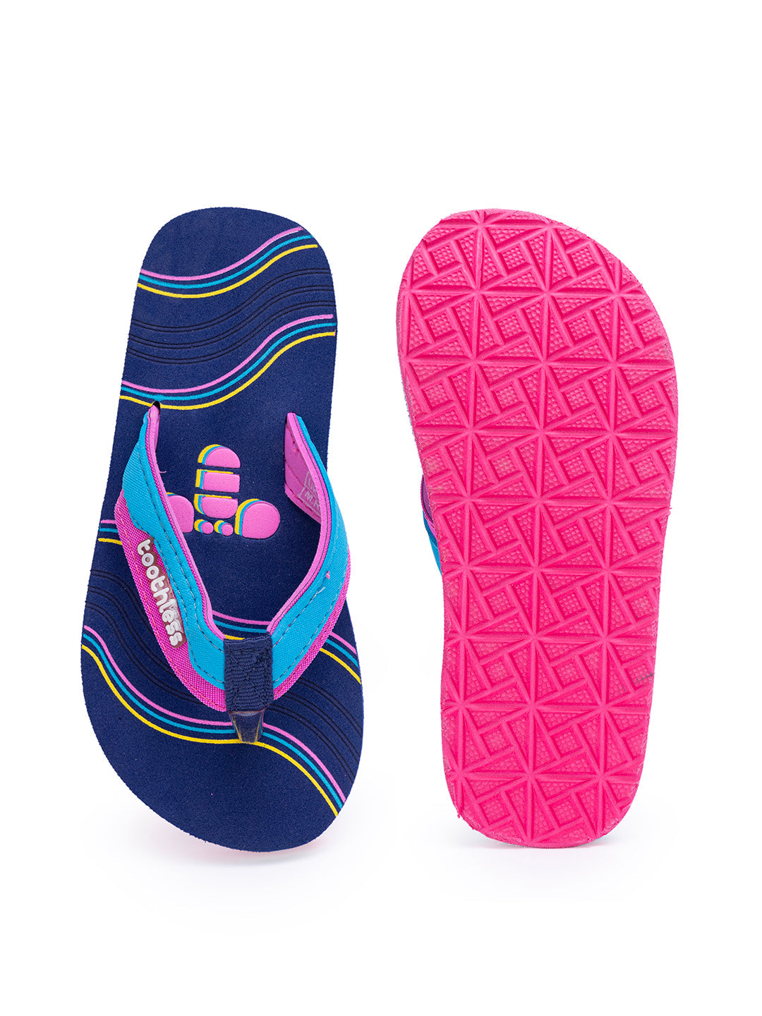 Girls Flip Flops with EVA Sole Lightweight & Comfortable Slippers for Kids